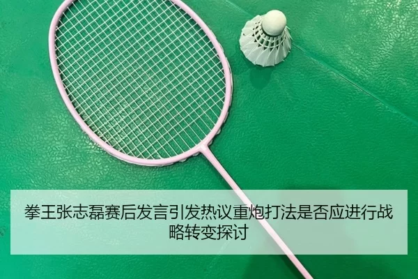 拳王张志磊赛后发言引发热议重炮打法是否应进行战略转变探讨